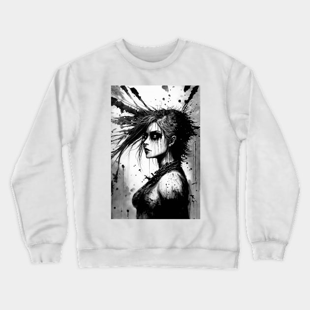 Haunted Banshee Ghost Crewneck Sweatshirt by TortillaChief